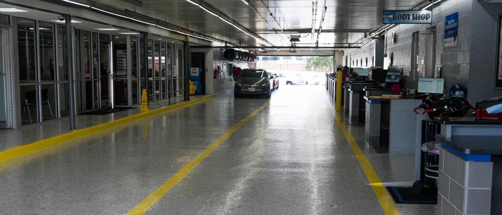 Criswell Chevrolet of Gaithersburg dealership interior layout
