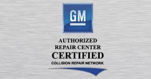 GM authorized repair center certified logo
