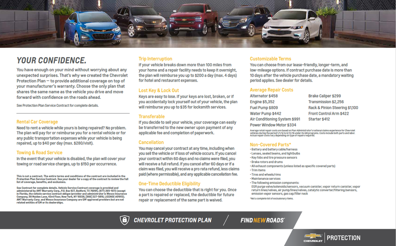 Chevrolet Protection Plan